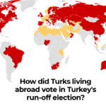 How did Turks living abroad vote in Turkey?