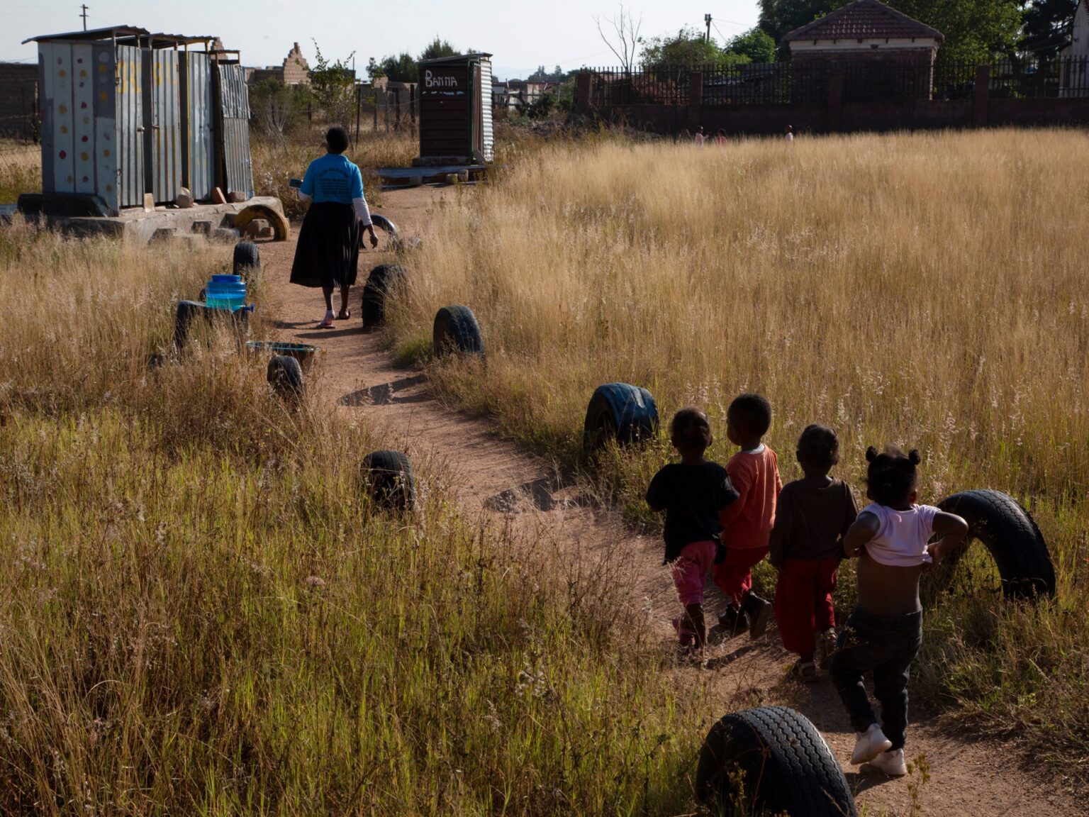 In South Africa, students are still enrolled in 3,000 schools