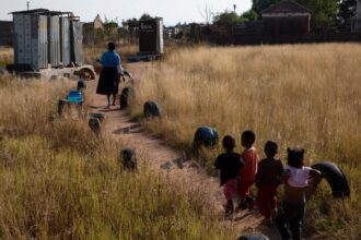 In South Africa, students are still enrolled in 3,000 schools