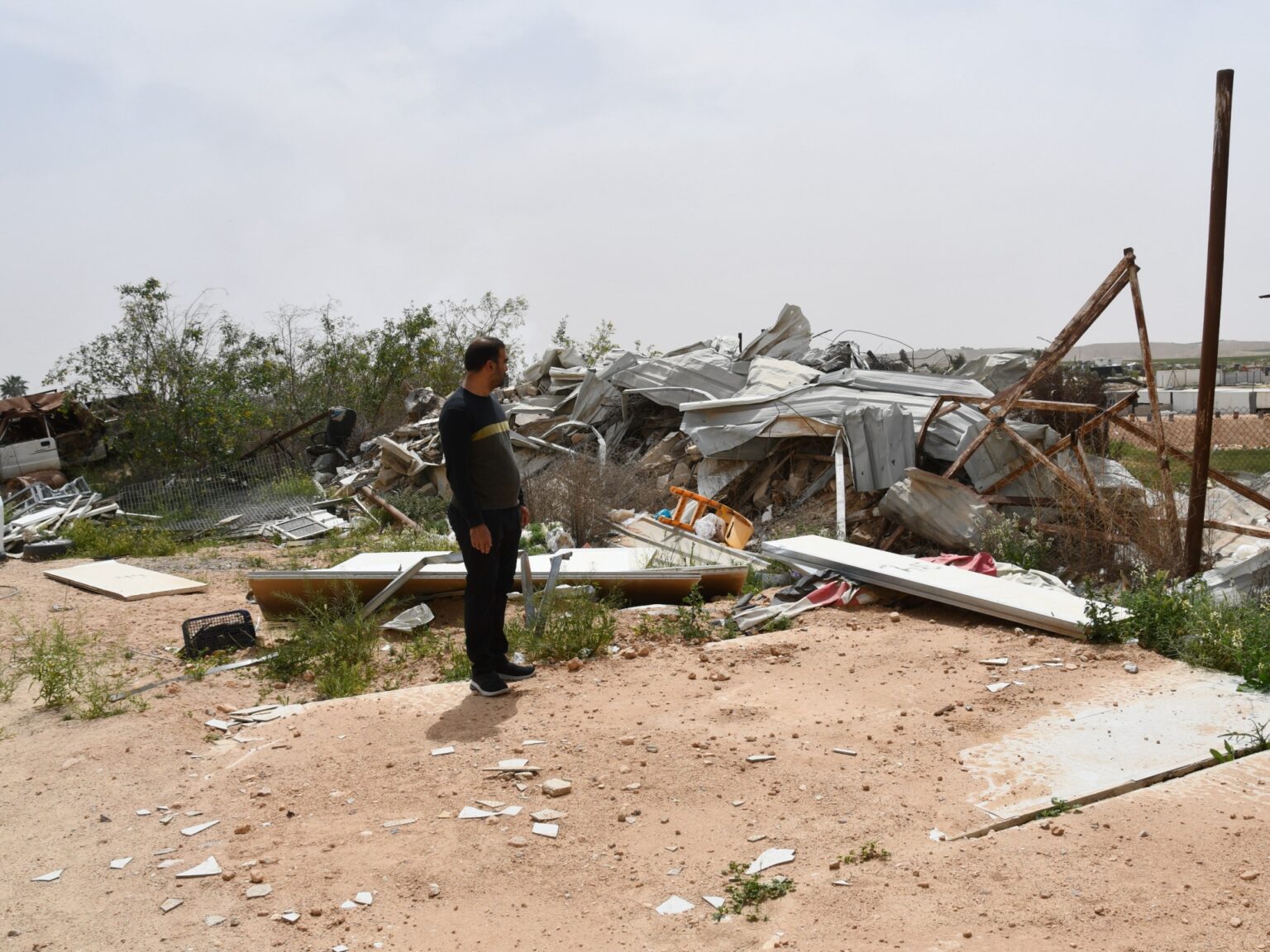 Israeli demolition of Palestinian Bedouin houses