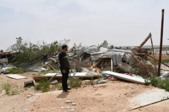 Israeli demolition of Palestinian Bedouin houses