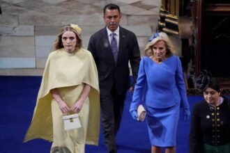 Jill Biden unveils Princess of Wales’ tallest