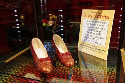 Man Indicted for Stealing Ruby Slippers from