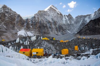 Nepalese Sherpa Pasang Dawa climbs Mount Everest