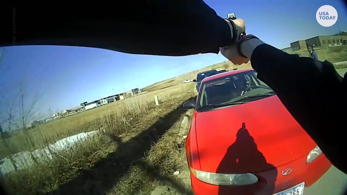 Newly released video shows police officer