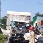 One dead, two injured in truck crash