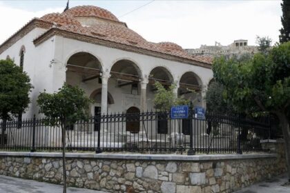 Ottoman-era mosque in Thessaloniki, Greece
