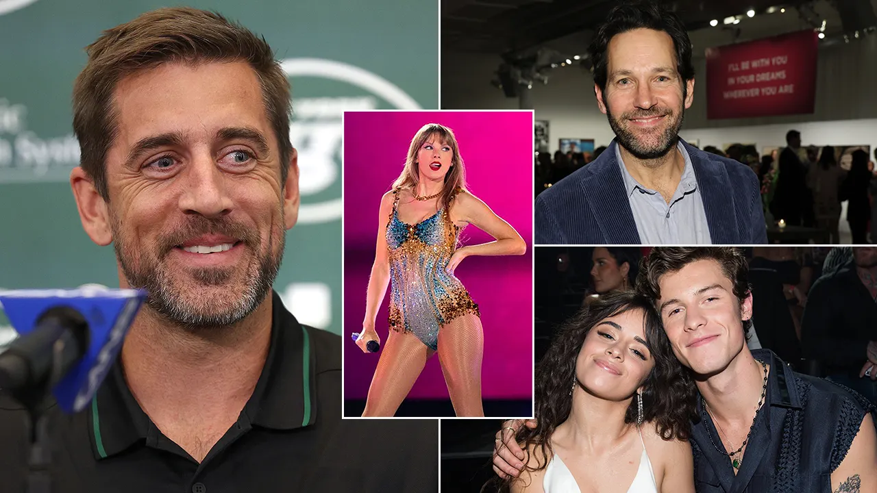 Paul Rudd and Aaron Rodgers are going viral at Taylor