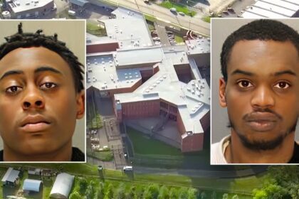 Perimeter guards are off duty while two inmates