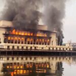 Philippine fire destroys historic post office