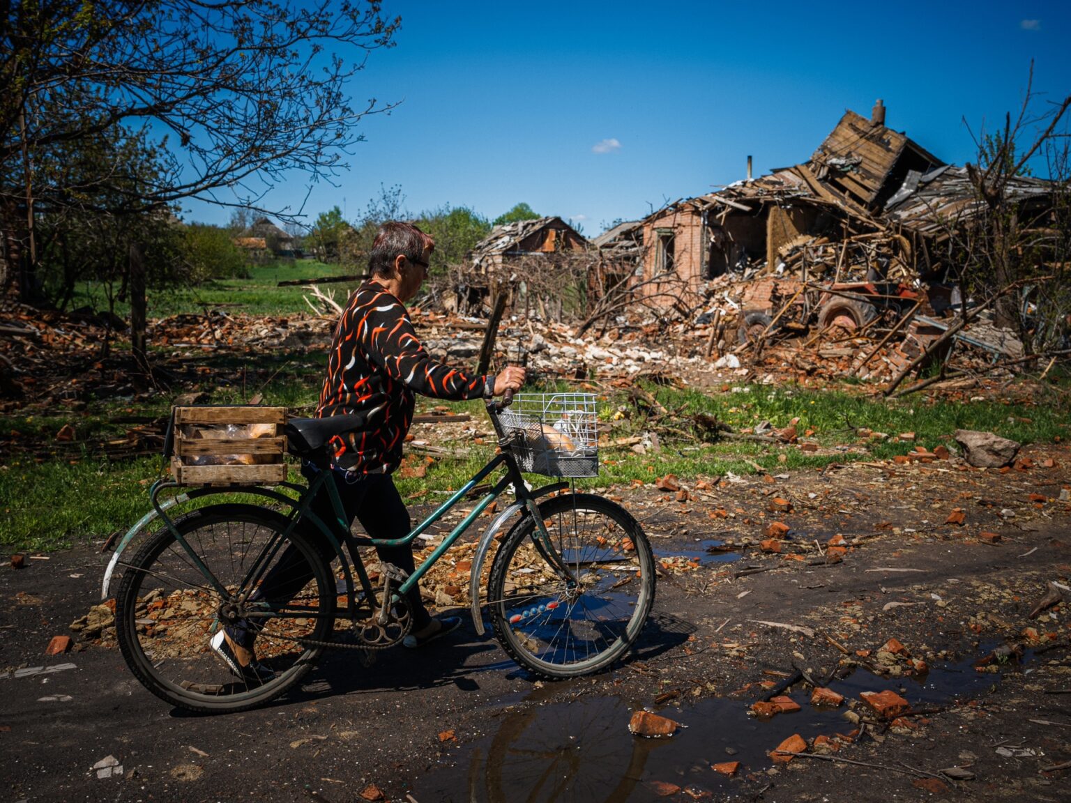 Photos: Bread delivery is running in Ukraine’s war