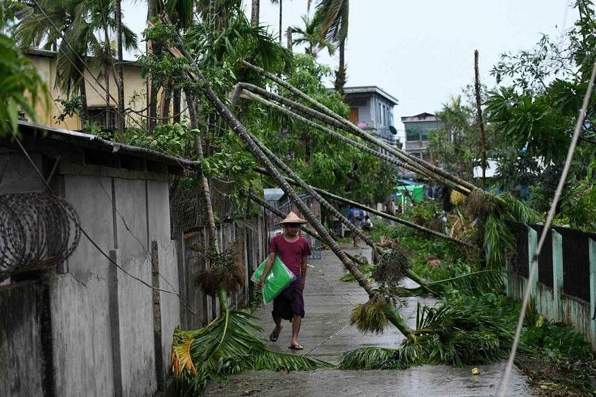 Powerful storm breaks into communications network