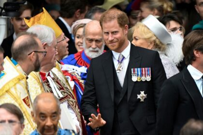 Prince Harry attends King Charles III