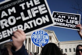 Professor swings after students’ pro-life demonstration