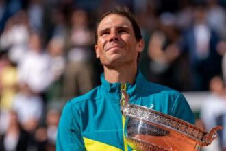 Rafael Nadal from 2023 French Open and plans