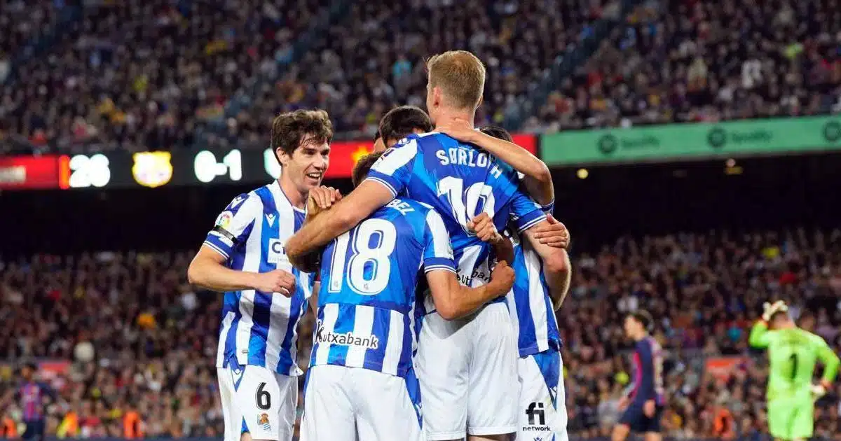 Real Sociedad spoils the champion’s party