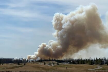 Residents west of Edmonton are being evacuated