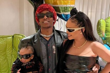 Rihanna and A$AP Rocky Celebrate Son RZA’s First