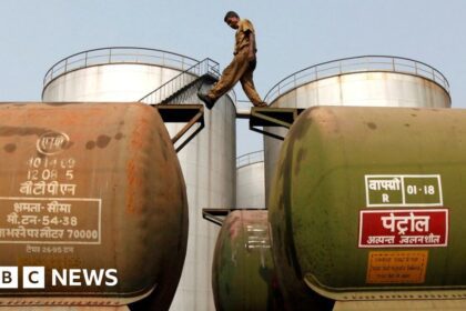 Russia’s oil imports from India have increased tenfold