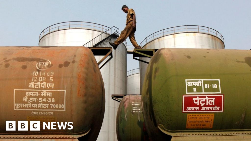 Russia’s oil imports from India have increased tenfold