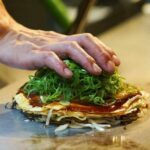 Sauerkraut or sardines?  Hiroshima’s pancake goes