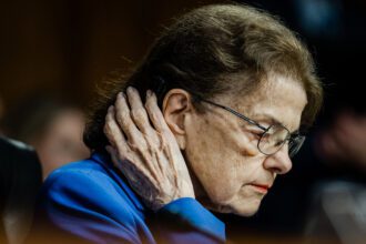 Senator Dianne Feinstein suffered before