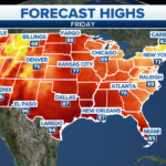 Severe weather threatens Plains, Rockies and