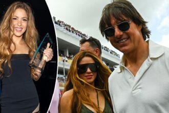 Shakira spotted with Tom Cruise after seemingly