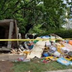 Stolen DC pizza dough truck overturns afterwards