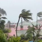 Super Typhoon Mawar strikes Guam as a Category 4 with