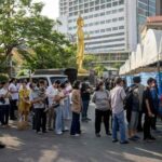 Thai voters cast their ballots early a week earlier