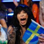 The Swedish Loreen wins the Eurovision Song Contest for the