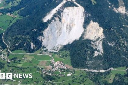 The Swiss village of Brienz was told it was imminent to flee