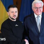 The Ukrainian Zelensky visits Germany a day later
