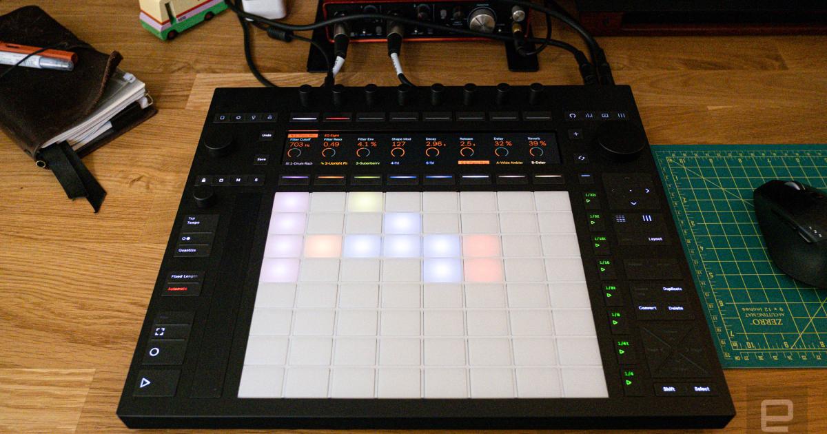 The new Ableton Push is an MPE-enabled