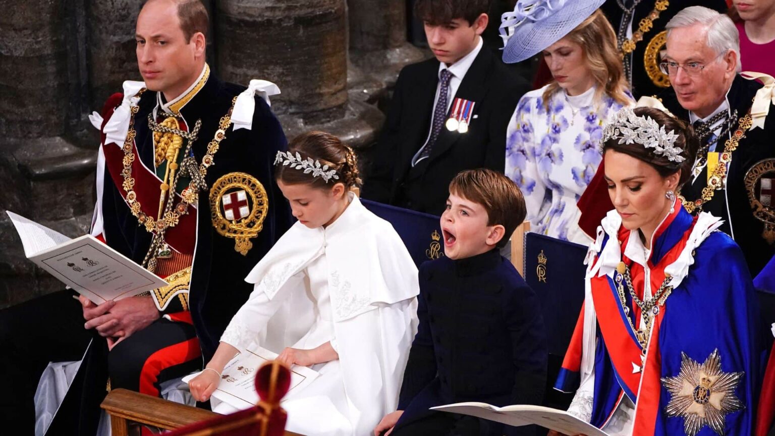 #TheMoment Prince Louis stole the show at the