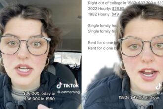 This student on TikTok says older