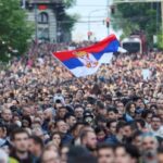 Thousands protest in Serbia after deadly attack