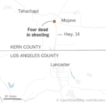 Three women and one man die in Mojave shooting