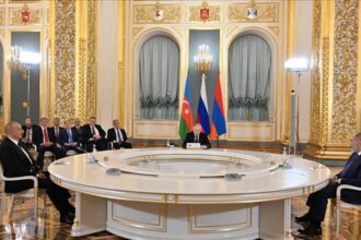 Trilateral meeting with the President of Russia