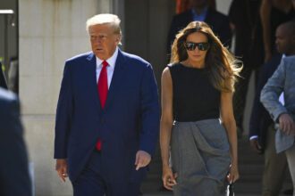 Trump shreds enemies, ignores Melania in Mother’s