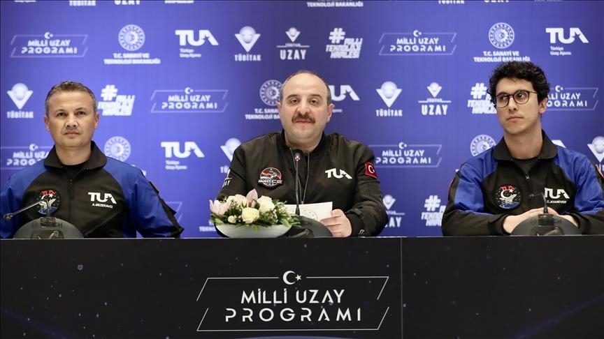 Turkey’s first space travelers are getting ready