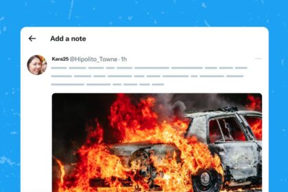 Twitter is testing Community Notes for images