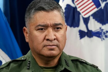 US Border Patrol Chief Raul Ortiz, who is in charge