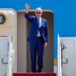 US President Joe Biden arrives in Japan for the G7
