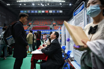 Youth unemployment in China hits record high