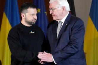 Zelenskyy in Berlin to discuss arms deliveries