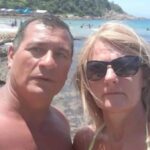 an ex-policeman stabbed his wife to death and