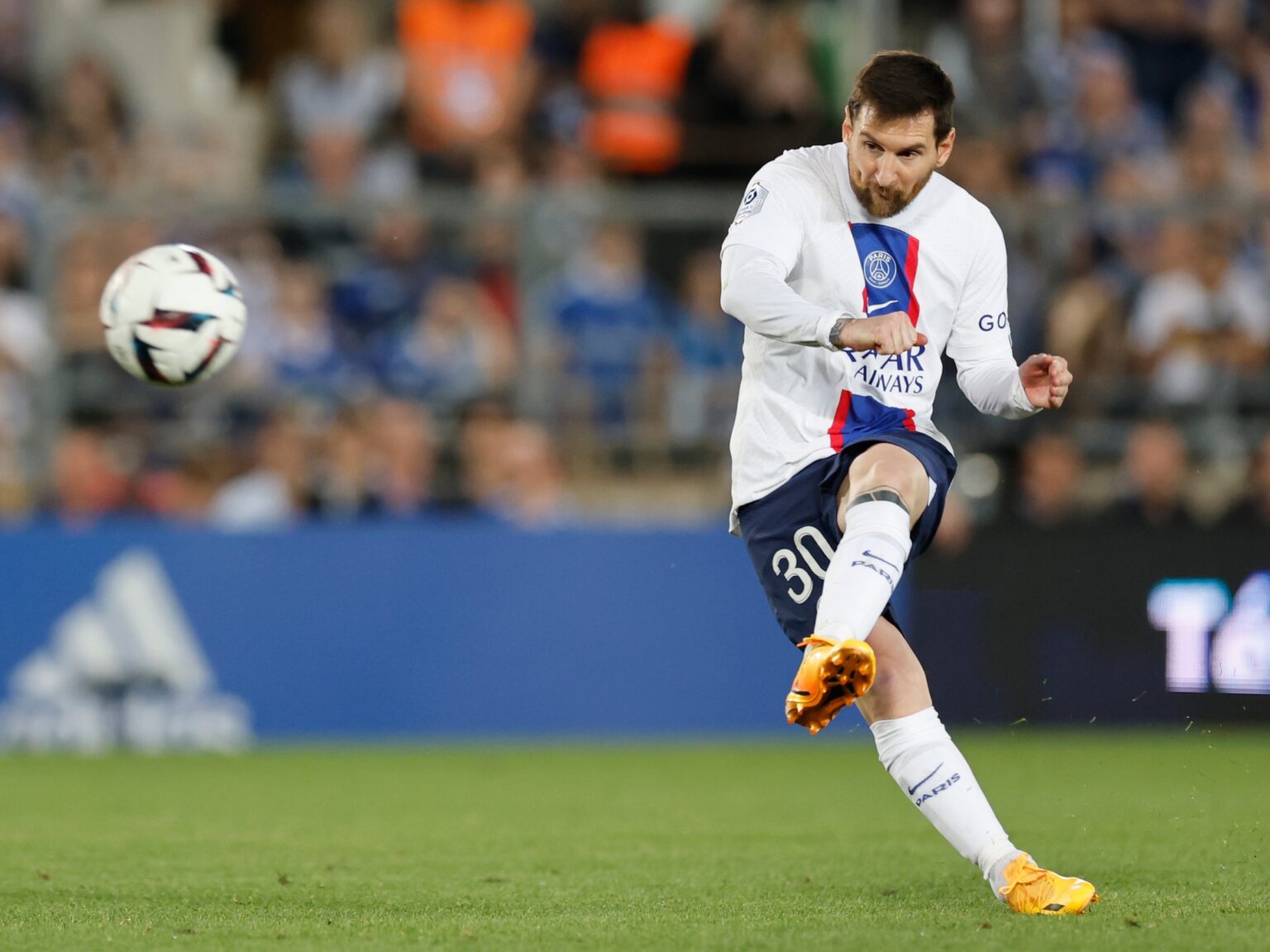 Messi will leave Paris St-Germain at the end of the season, coach