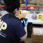 They find 143 archaeological pieces during the MP operation